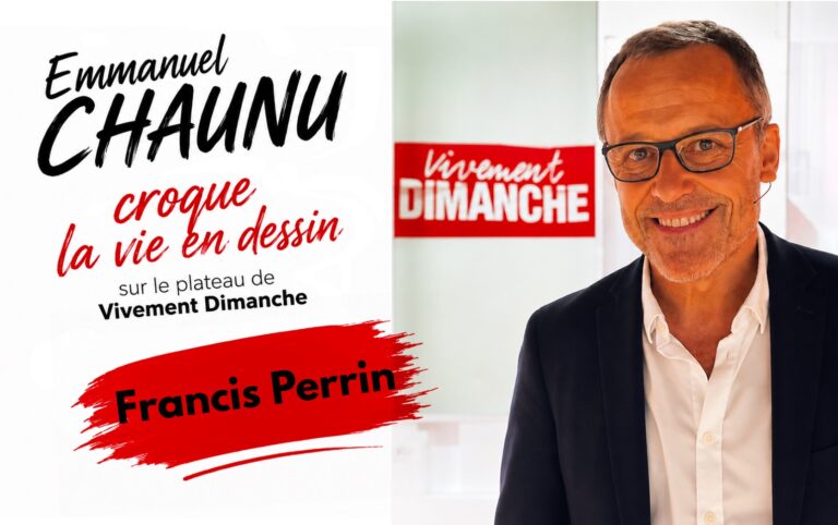 Francis Perrin invité de Vivement Dimanche avec Emmanuel Chaunu